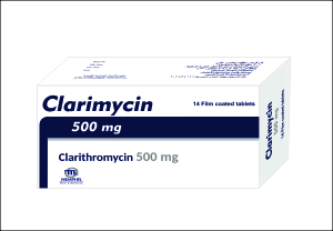 Clarimycin 500 Mg 14 F.C.Tab